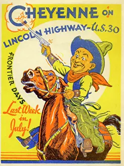 20th Century Style Prints: Cheyenne