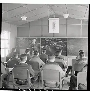 Chiang Kai-Shek Airmen Learning About Military Jets