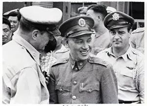 Chiang Kai-Shek with Douglas MacArthur