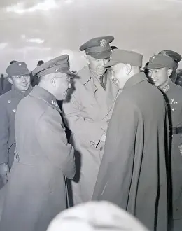 George C Prints: Chiang Kai Shek with George Marshall