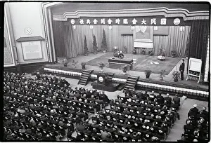 Chiang Kai-Shek With National Assembly