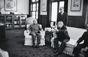 Chiang Kai-Shek And S. Yoshida Seated