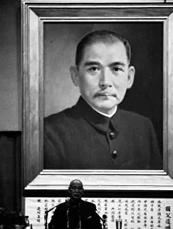 Taipei Prints: Chiang Kai-Shek Speaks at Chinese National Assembly Meeting