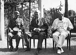 Chiang Kai-Shek W/Western Leaders