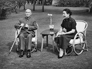 Taipei Prints: Chiang Kai-Shek With Wife Mei-Ling