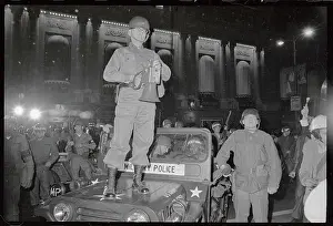 Bullhorn Prints: Chicago 1968:National Guard Move In
