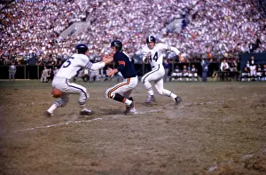 Football Prints: Chicago Bears v Baltimore Colts
