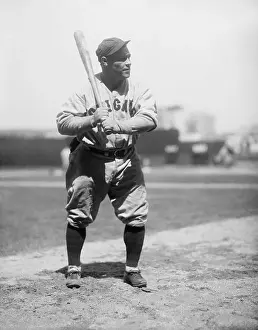 Chicago Cubs Outfielder Hack Wilson Batting