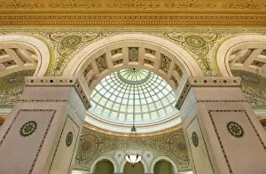 Images Dated 17th November 2018: The Chicago Cultural Center, Preston Bradley Hall, The Loop, Chicago, Illinois, USA, North America