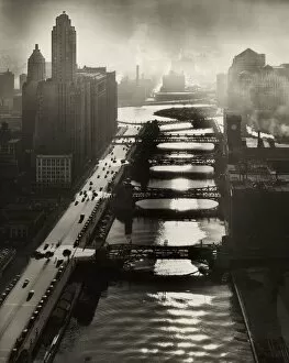 World Famous Bridges Gallery: Chicago Drawbridges 1940s