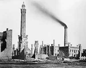 Smokestack Prints: Chicago Fire Of 1871