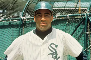 Batting Helmet Prints: Chicago White Sox Outfielder Tommie Agee