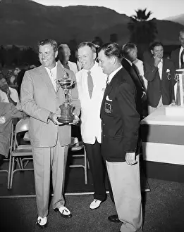 Chick Harbert, Robert Hudson and Dai Rees