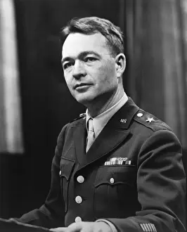 Nuremberg Prints: Chief American Prosecutor Brigadier General Teleford Taylor