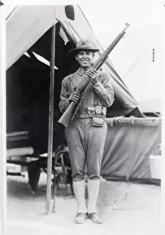 Catcher Prints: Chief Meyers In Marine Uniform