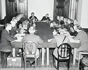 Leahy Prints: Chiefs of Staff Meeting at Big Three Conference
