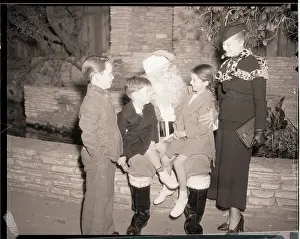 Paramount Prints: Child Actors with Santa Claus