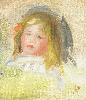 Post Impressionist Prints: Child With Blond Hair