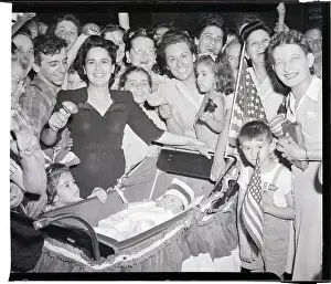 Chinatown Prints: Child Sleeps Thru Victory Celebration