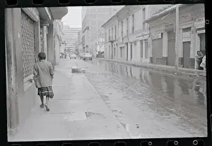 Bogota Prints: Child Strolling Down a Street