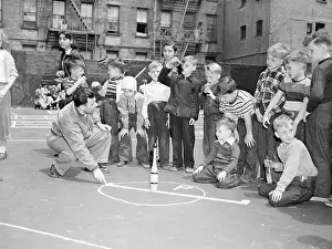 4 5 Years Prints: Children (4-9) Playing in Playground