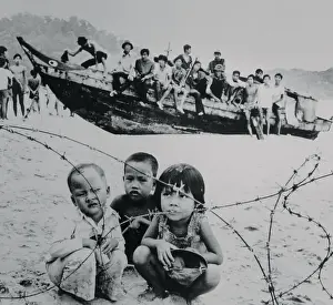Embarrassment Prints: Children Behind Barbed Wire