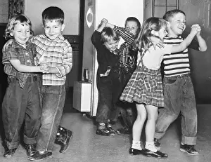 Children Dancing at Andrews Air Force Base