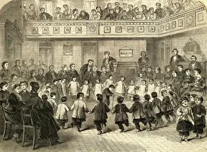 Admiration Prints: Children Dancing in Circle