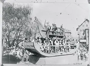 Children on a Float