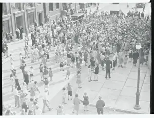 Children Gathering as Movie Extras