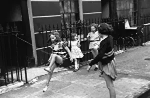 Railings Prints: Children Playing