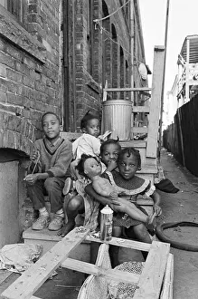 Racial Prints: Children Playing In Hough Dist.Clevelan
