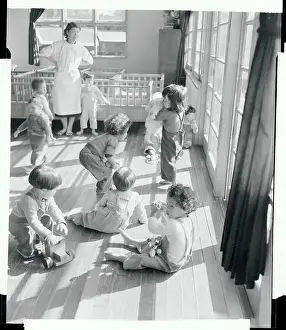 Children Playing in a Nursery