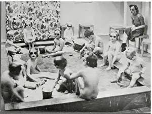 Children Playing in Solarium