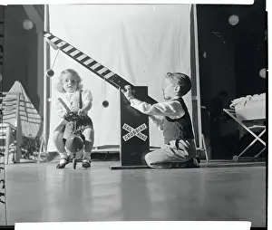 Children Playing with Toys