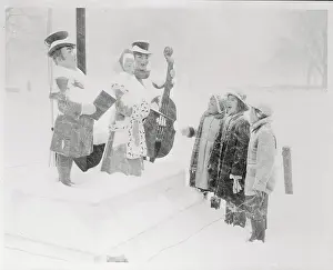 Children Singing Along with Animated Figures
