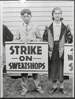 Children Striking Against Sweatshops