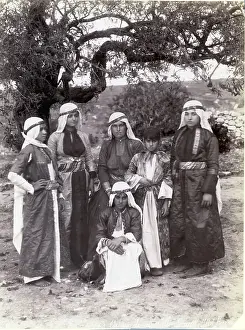 Children in Traditional Middle Eastern Clothing