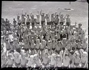 Children at Tuberculosis Camp