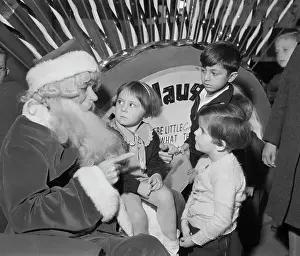 Children Visiting Santa Claus