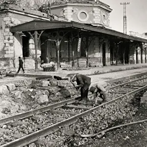 Children Working At Caserta Railway Station