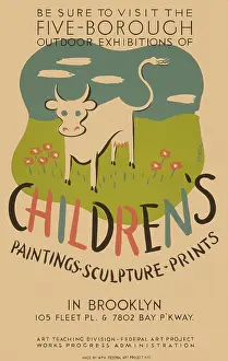 Brooklyn Prints: Children's Paintings, sculpture, prints