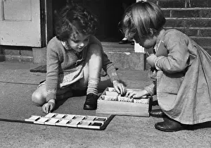 Board Game Prints: Child's Game