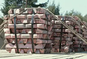 Chilean Copper Bars Ready for Export