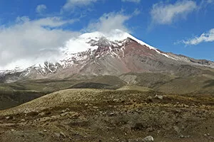 Images Dated 21st July 2014: Chimborazo volcano, Chimborazo Province, Ecuador