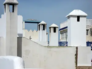 Essaouira Prints: Chimneys, Essaouria, Morocco