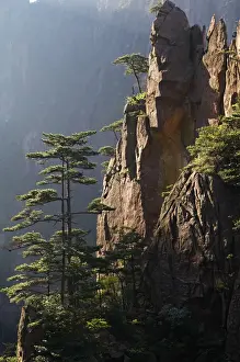 Easy Retouch Prints: China, Anhui province, National Park of Huangshan mountain