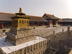 Beijing Prints: China, Beijing, The Forbidden City, Palace of Heavenly Purity