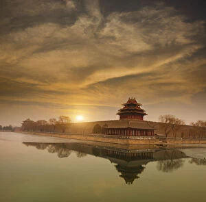 Images Dated 24th February 2012: china, turret, landmark, imperial, scenery, building, chinese, beautiful, attraction