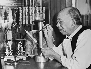 Chinatown Prints: Chinese American Candle Maker
